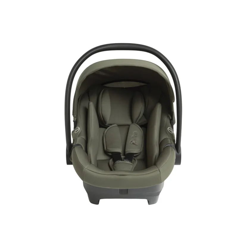 Poussette trio Alba avec nacelle vert olive