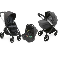 Poussette trio Alysia i-Size anthracite
