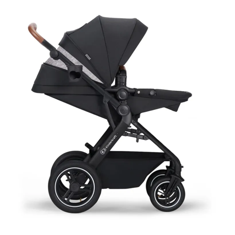 Poussette trio B-Tour 3 en 1 Mink Pro noir