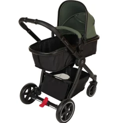 Poussette trio combiné Sienna + siège-auto i-Prim kaki/noir