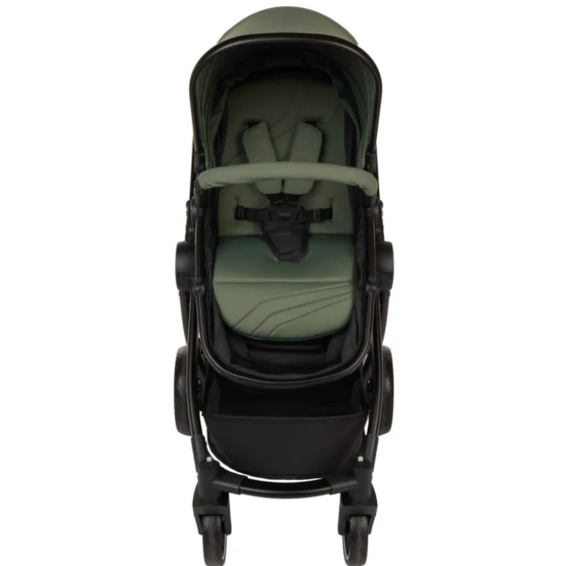 Poussette trio combiné Sienna + siège-auto i-Prim kaki/noir