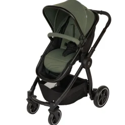 Poussette trio combiné Sienna + siège-auto i-Prim kaki/noir