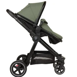 Poussette trio combiné Sienna + siège-auto i-Prim kaki/noir