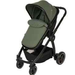Poussette trio combiné Sienna + siège-auto i-Prim kaki/noir