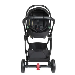 Poussette trio combiné Sienna + siège-auto i-Prim gris chiné