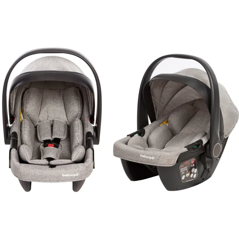 Poussette trio Triade avec siège-auto et nacelle gris