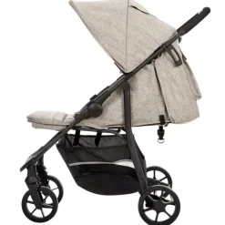 Poussette trio Triade avec siège-auto et nacelle gris