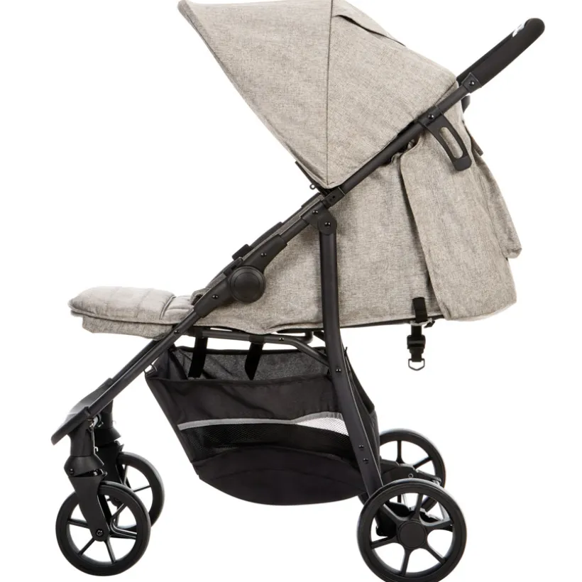 Poussette trio Triade avec siège-auto et nacelle gris