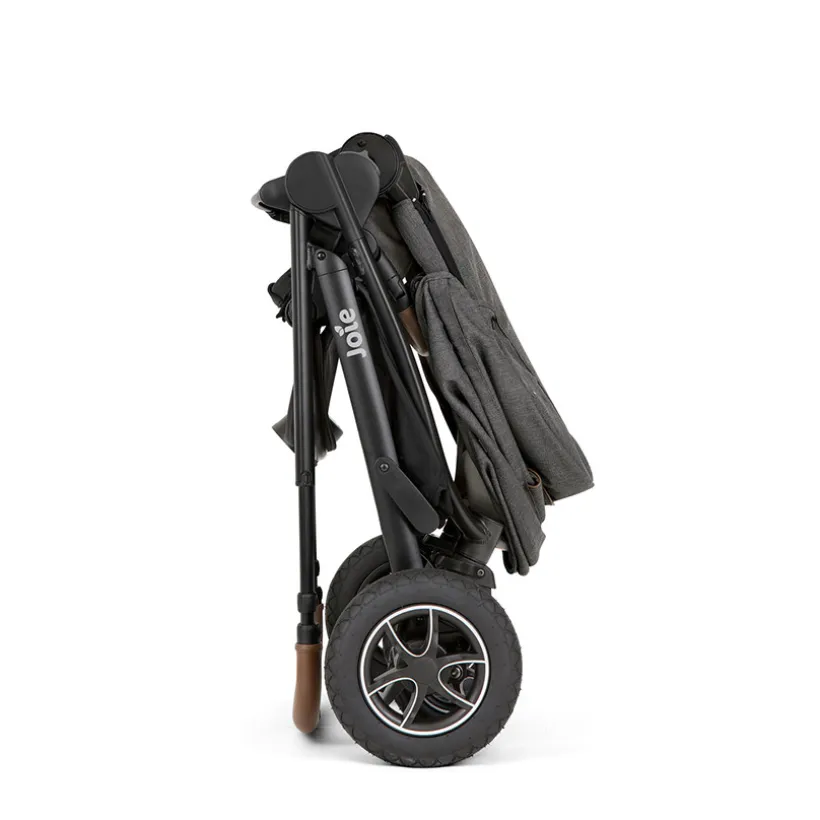 Poussette trio Versatrax + nacelle Ramble XL + coque i-Snug 2 shell gray