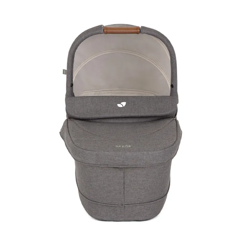 Poussette trio Versatrax + nacelle Ramble XL + coque i-Snug 2 shell gray