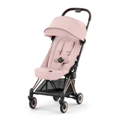 Poussette ultra-compacte Coya rosegold/peach pink