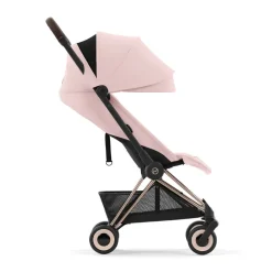 Poussette ultra-compacte Coya rosegold/peach pink