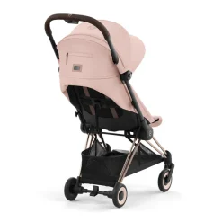 Poussette ultra-compacte Coya rosegold/peach pink