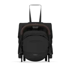 Poussette ultra-compacte Coya Style 2026 - chrome/sepia black