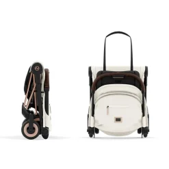 Poussette ultra-compacte Coya rosegold/off white