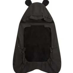 Protection chaude universelle pour porte-bébé Ourson noir