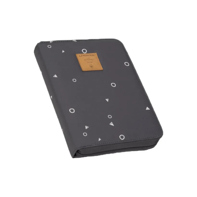 Protège carnet de santé - Anthracite