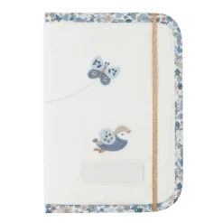 Protège carnet de santé en velours Tiny Flowers