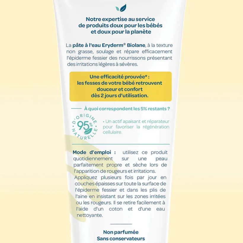 Pâte à l'eau Eryderm® 75 ml