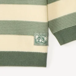 Pull bébé garçon en tricot rayé