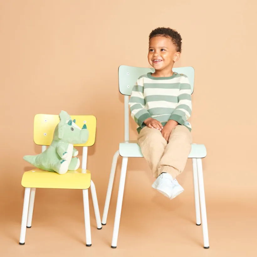 Pull bébé garçon en tricot rayé