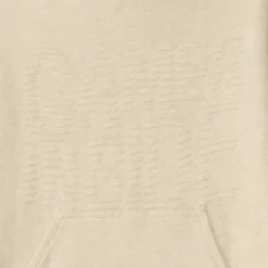 Pull à capuche avec inscription jacquard pour garçon
