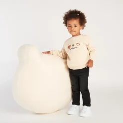 Pull en tricot à motifs brodés pour bébé fille
