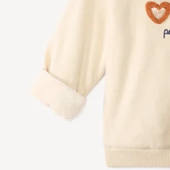 Pull en tricot à motifs brodés pour bébé fille