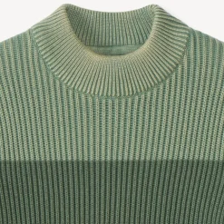 Pull en tricot perlé effet color block pour garçon