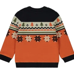 Pull en tricot print fantaisie pour bébé garçon