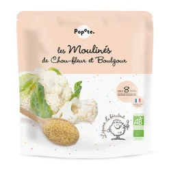 Purée de chou-fleur et boulgour Bio 180g