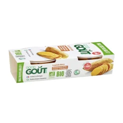Purée de patate douce bio 2 x 120g