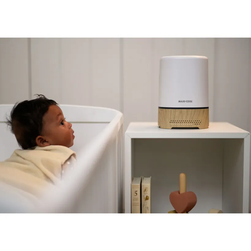Purificateur d'air connecté 3 en 1 sons et veilleuse