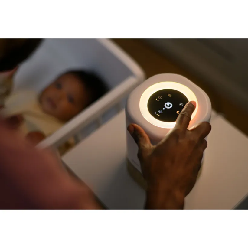 Purificateur d'air connecté 3 en 1 sons et veilleuse