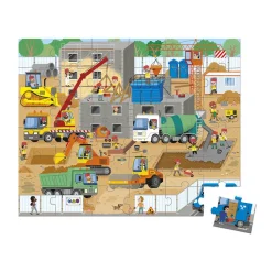 Puzzle chantier 36 pièces