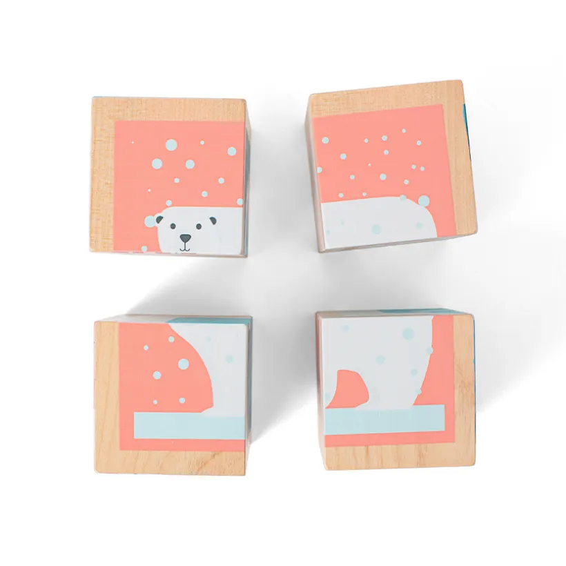 Puzzle de blocs arctiques