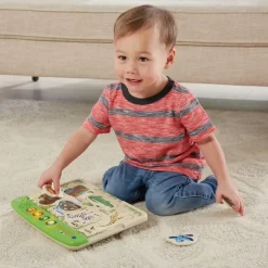 Puzzle interactif en bois Mon Premier Puzzle des Animaux