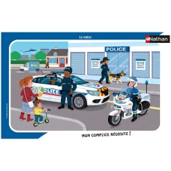 Puzzle 15 Pièces La Police - Nathan