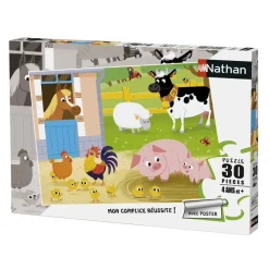 Puzzle 30 Pièces Mes Amis de la Ferme Nathan