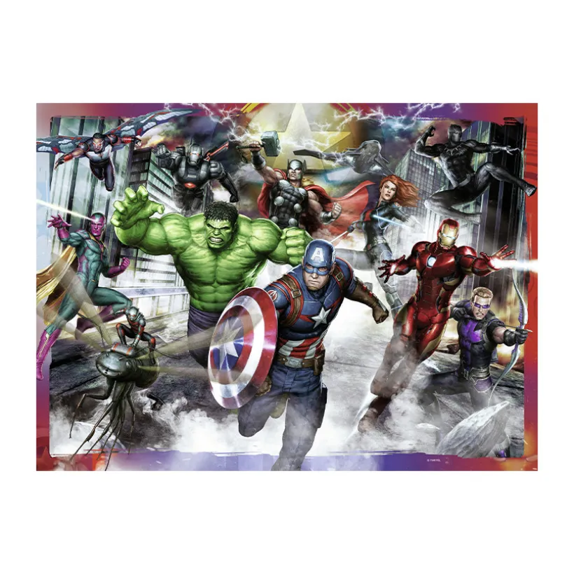 Puzzle 100 pièces XXL Marvel Avengers