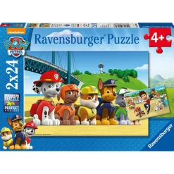 Puzzles 2 x 24 Pièces Chiens Héroïques Pat'Patrouille