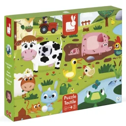Puzzle Tactile Ferme