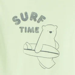Pyjama 2 pièces t-shirt + short print ours surfeur pour bébé garçon