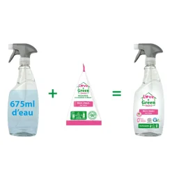 Recharge concentrée à diluer pour nettoyant multi-usages 75ml