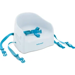 Rehausseur de chaise Blanc/Bleu