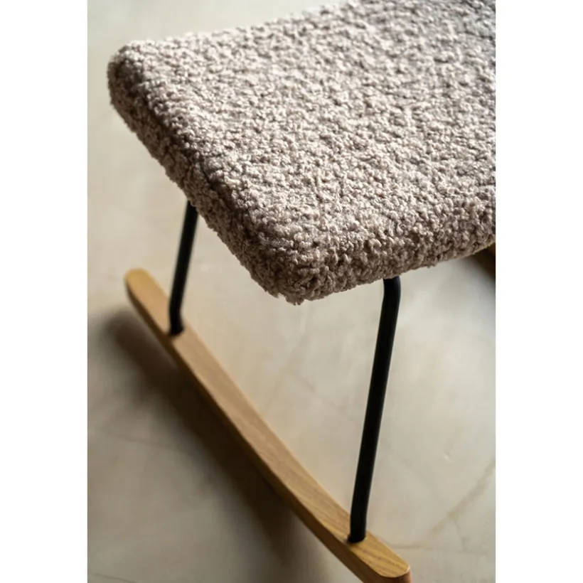 Repose-pieds Hocker Rocker De Luxe Teddy Stone