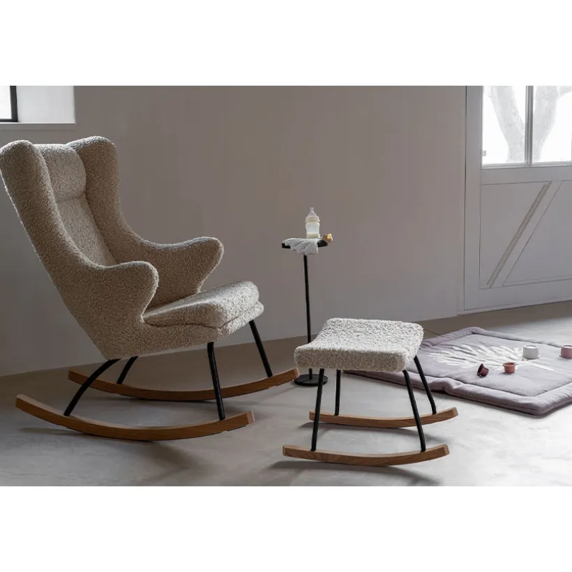 Repose-pieds Hocker Rocker De Luxe Teddy Stone