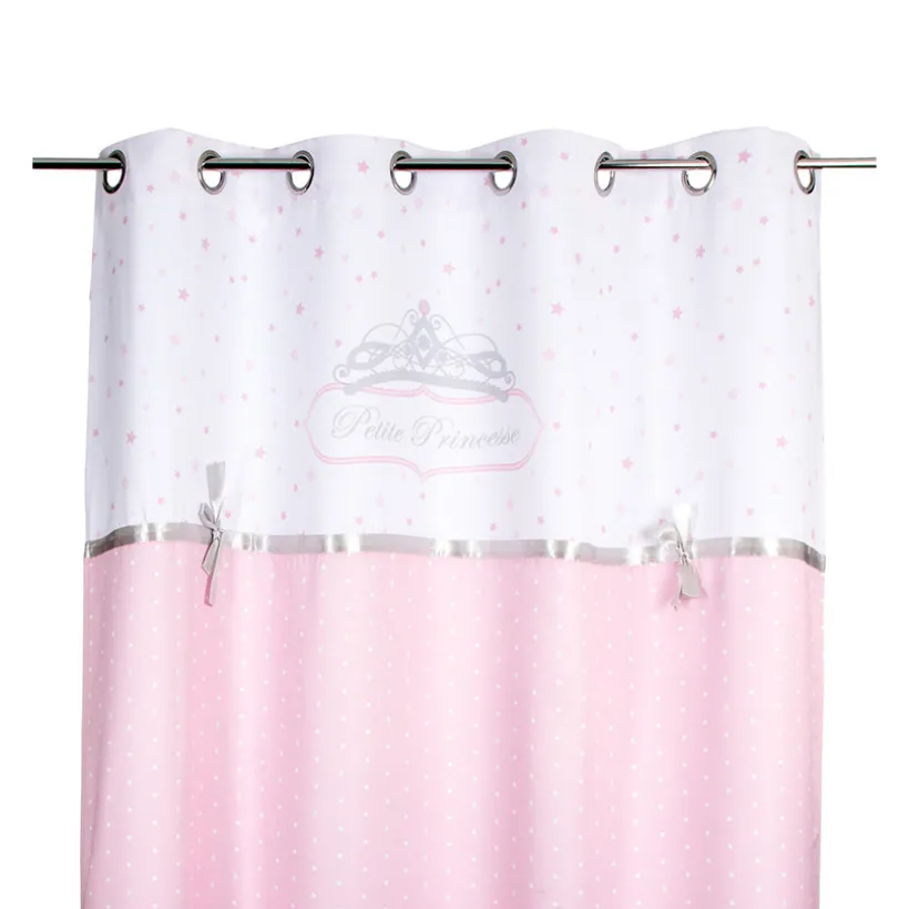 Rideaux 140 x 260 cm Princesse et Ruban