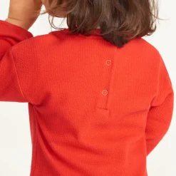 Robe bébé fille effet 2 en 1 imprimé tulipe