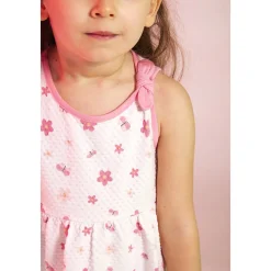 Robe débardeur imprimé fleuri pour bébé fille